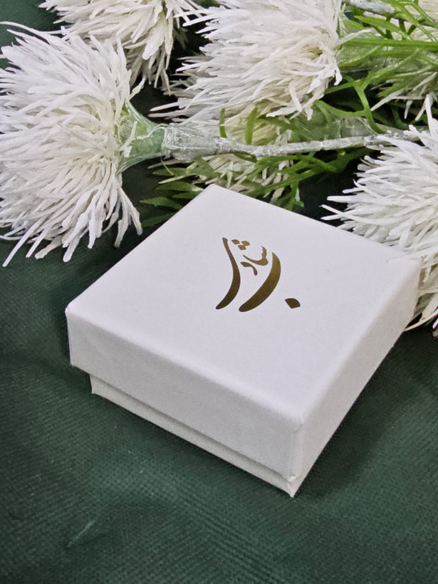 جعبه انگشتری بزرگ هاردباکس 2 تکه کد j36611