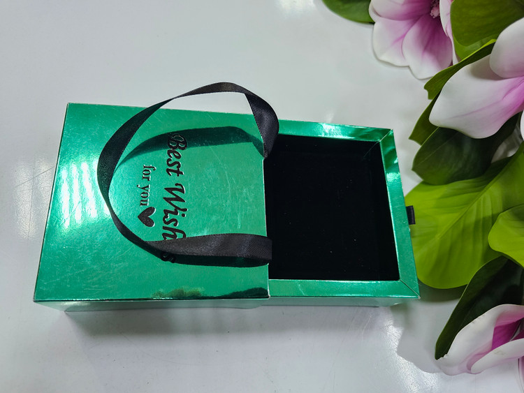 جعبه النگویی و نیم ست کشویی بگ دار کد jbd99